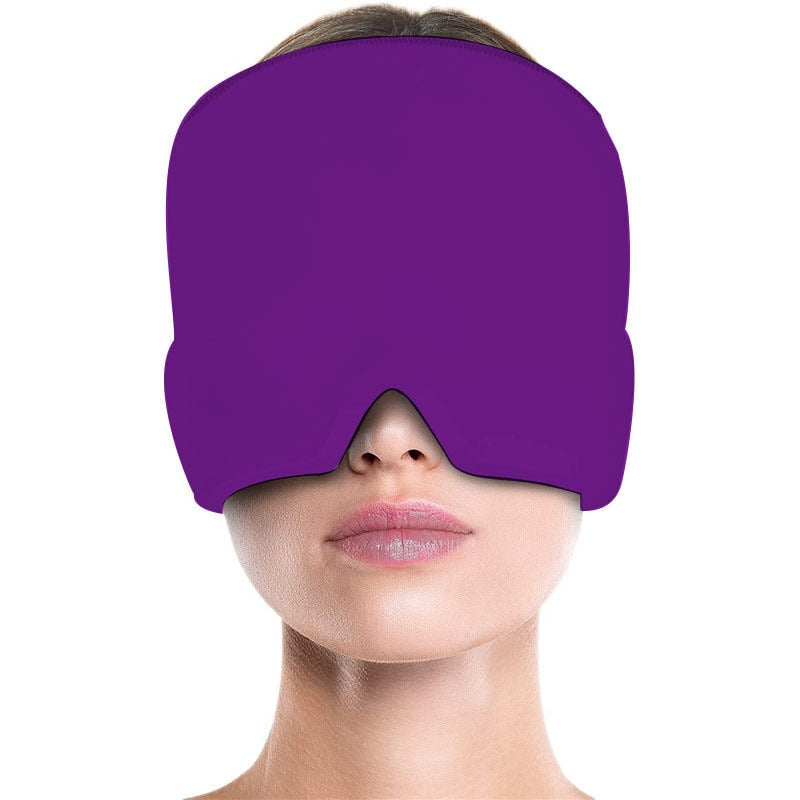 Migräne Maske – Kühlend & Wärmend