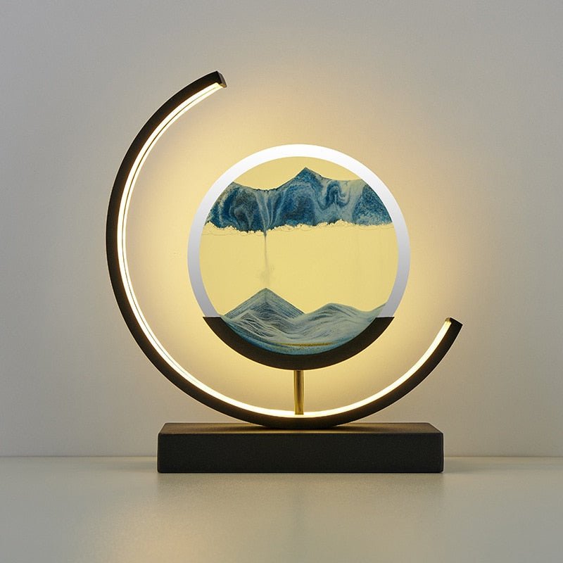 LED Sand Lampe – 3D Sandmalerei Dekoleuchte