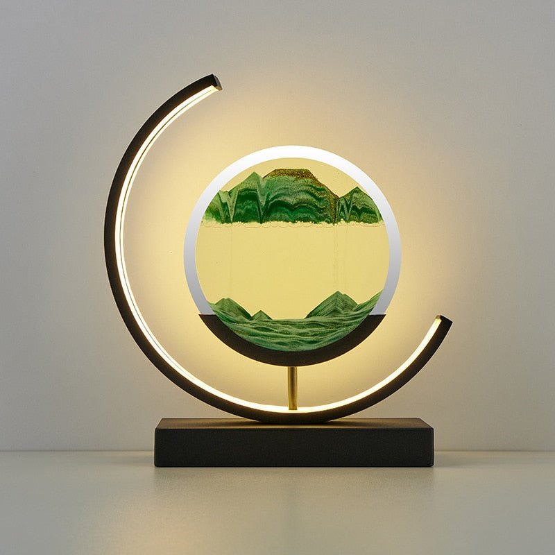 LED Sand Lampe – 3D Sandmalerei Dekoleuchte