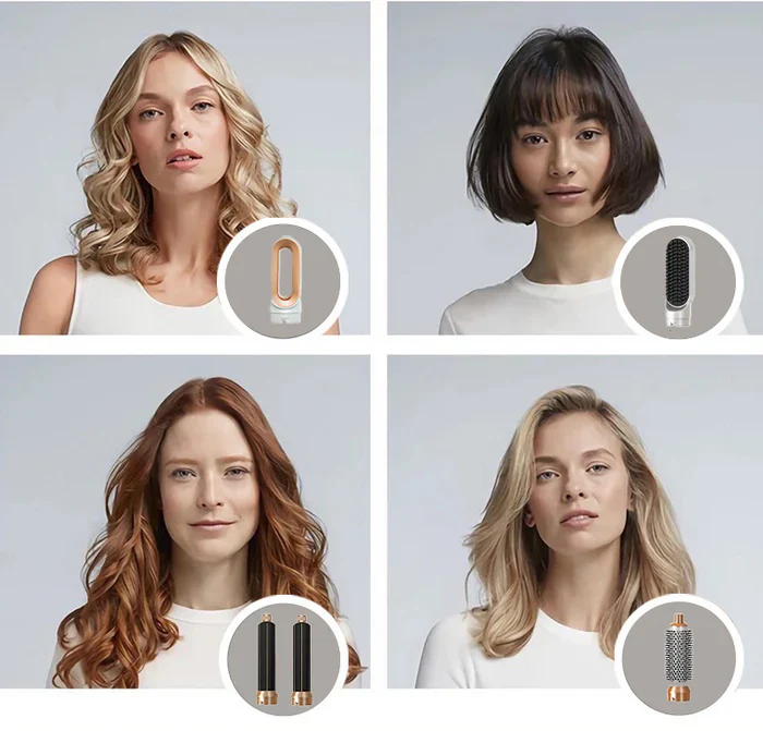 5-in-1 Hairstyler mit Coanda Effekt