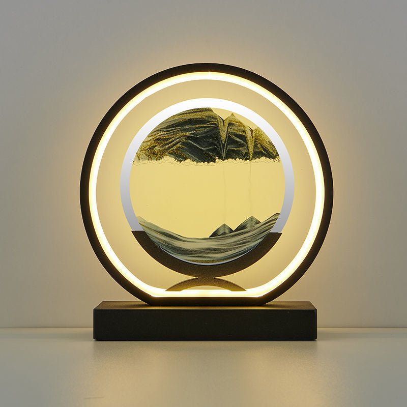 LED Sand Lampe – 3D Sandmalerei Dekoleuchte