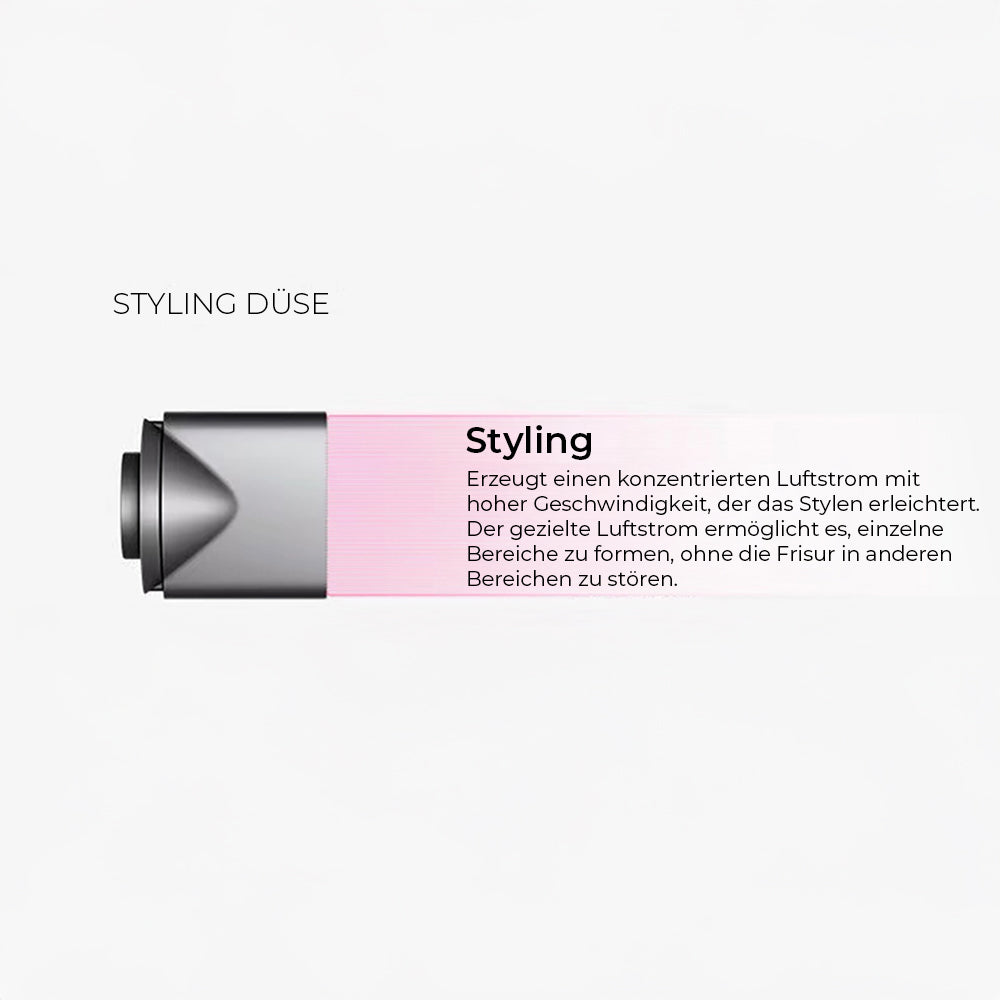 5er-Set Aufsätze für Hairsonic Pro