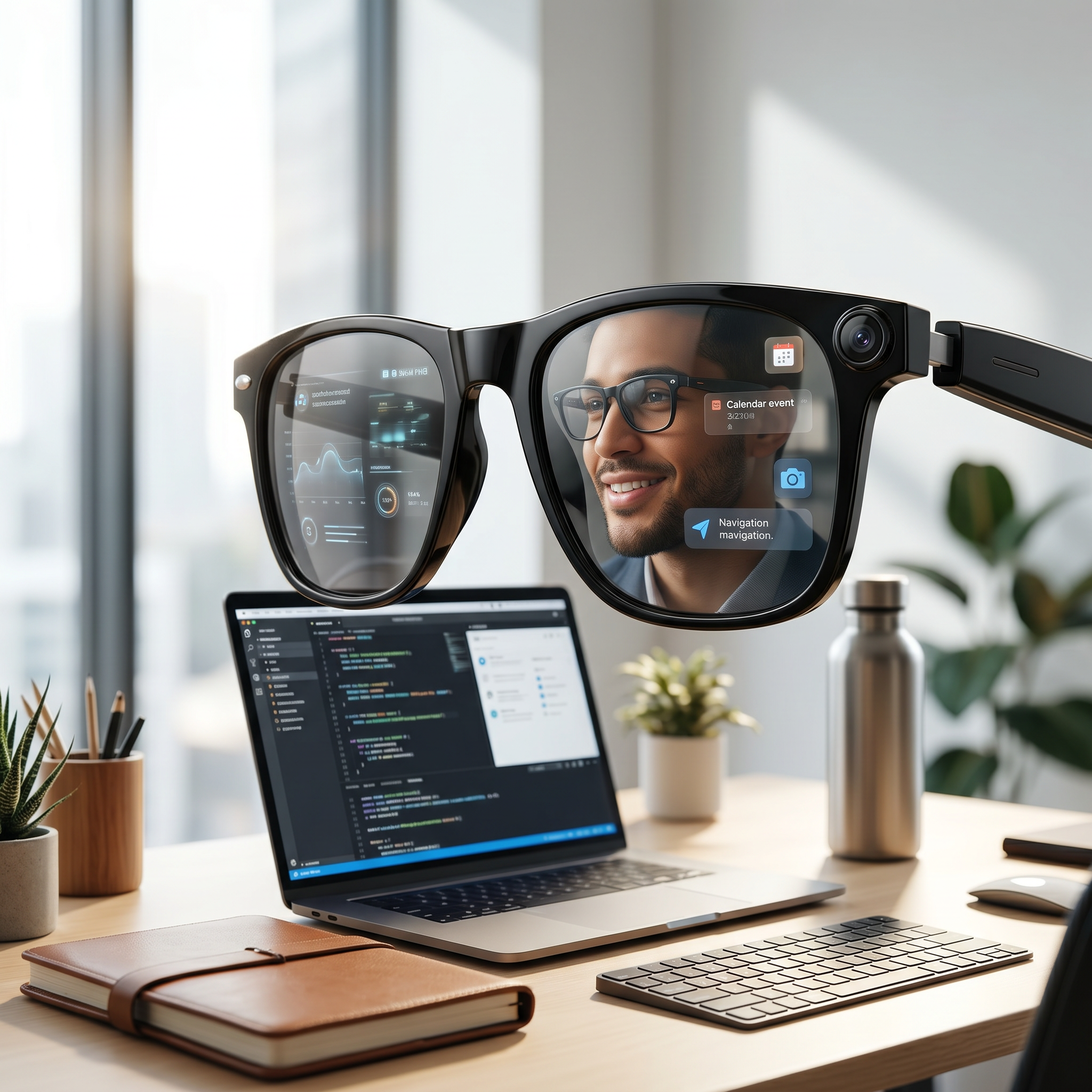 Smart Brille mit Blaulichtfilter