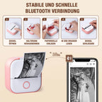 Mini Drucker Tragbar – Bluetooth Sofortdruck