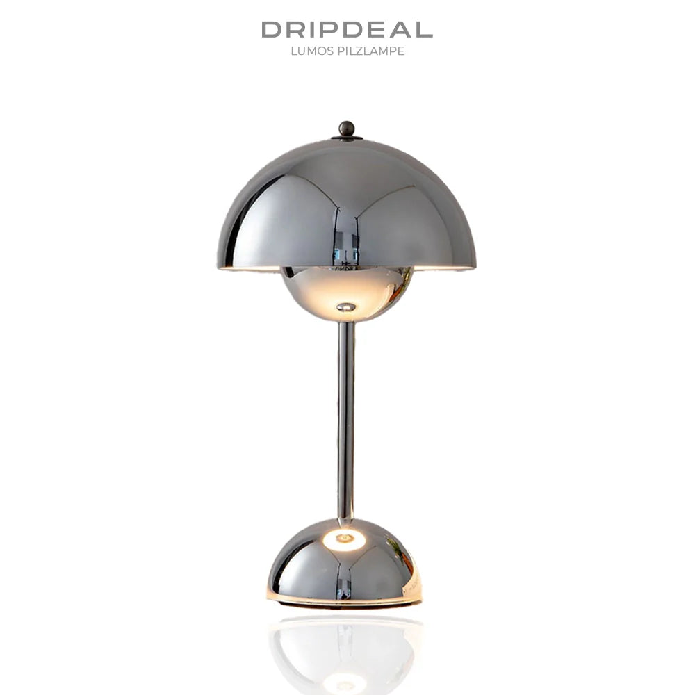 LED Pilzlampe Kabellos – Dimmbar & Aufladbar