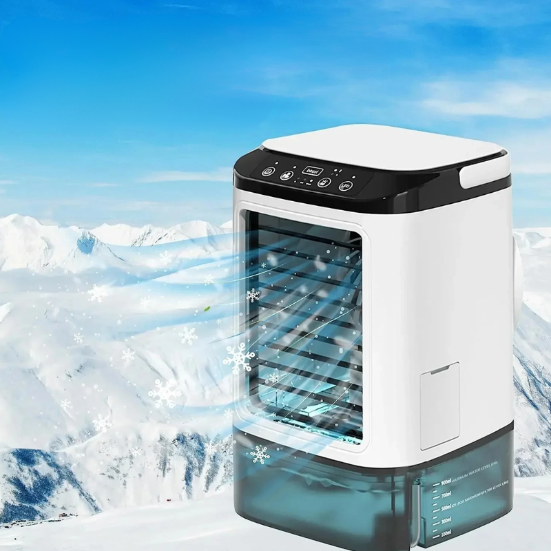3-Speed Portable Aircon with Ultrasonic Cooling