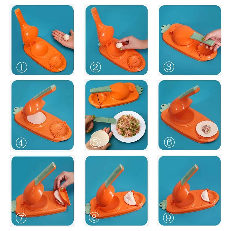 2-in-1 Dumpling Maker Machine