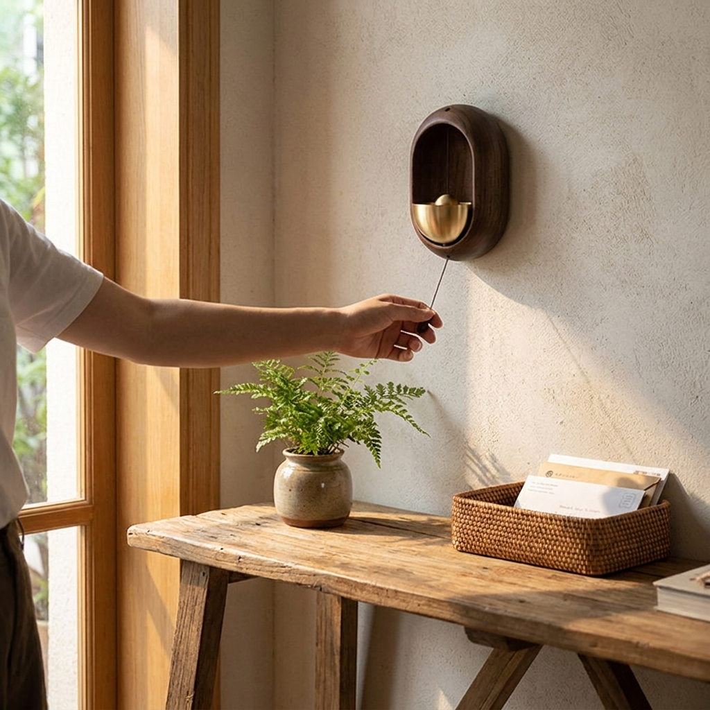 Wooden Door Chime