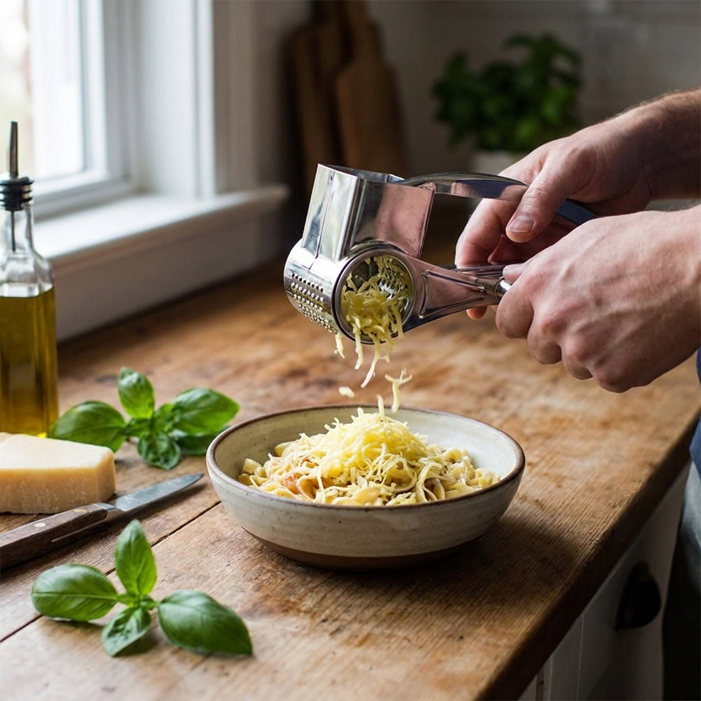 4-Piece Set Stainless Steel Cheese Grater