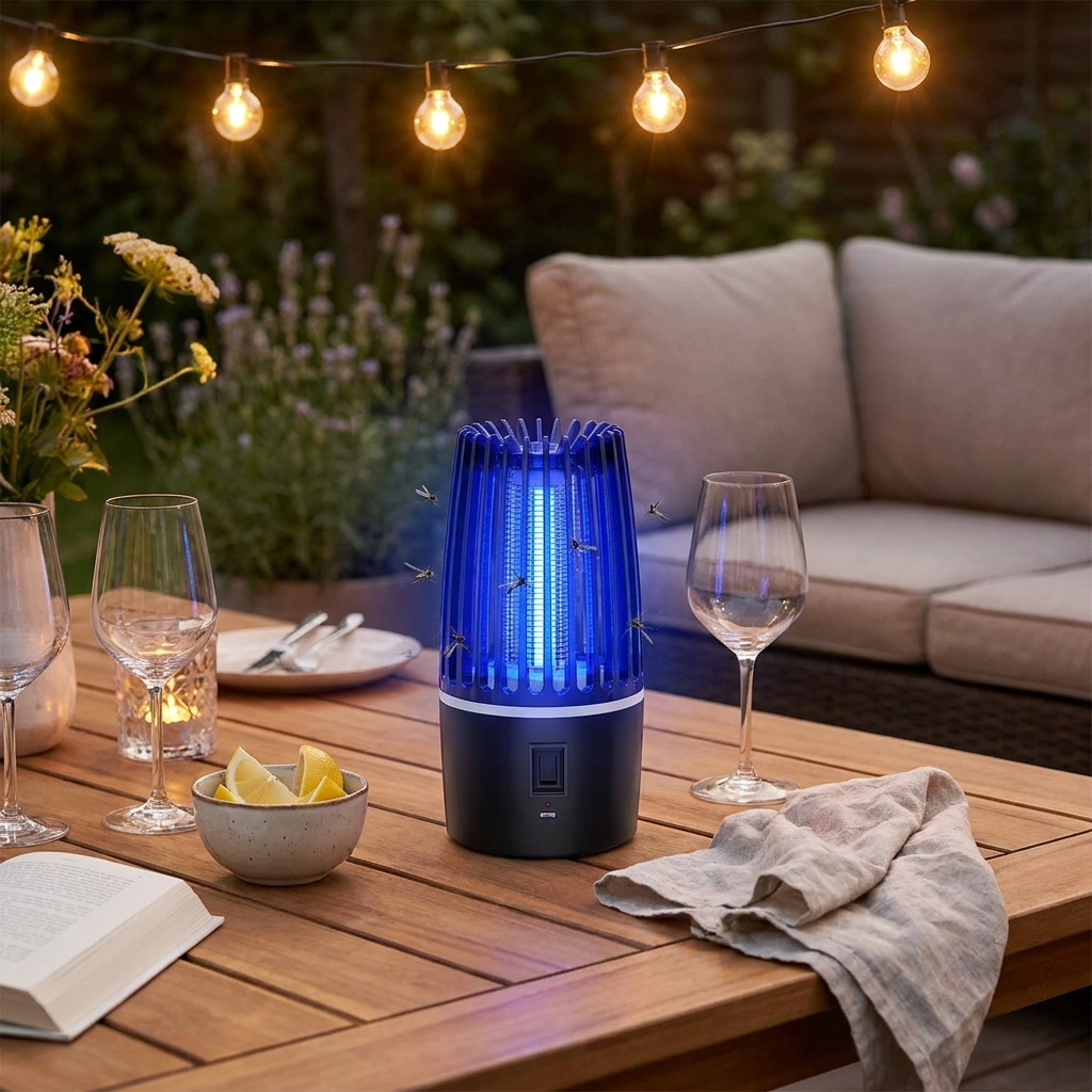 2-in-1 rechargeable mosquito killer
