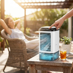 3-Speed Portable Aircon with Ultrasonic Cooling