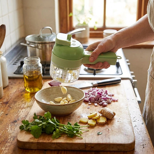4 In 1 Electric Food Cutter