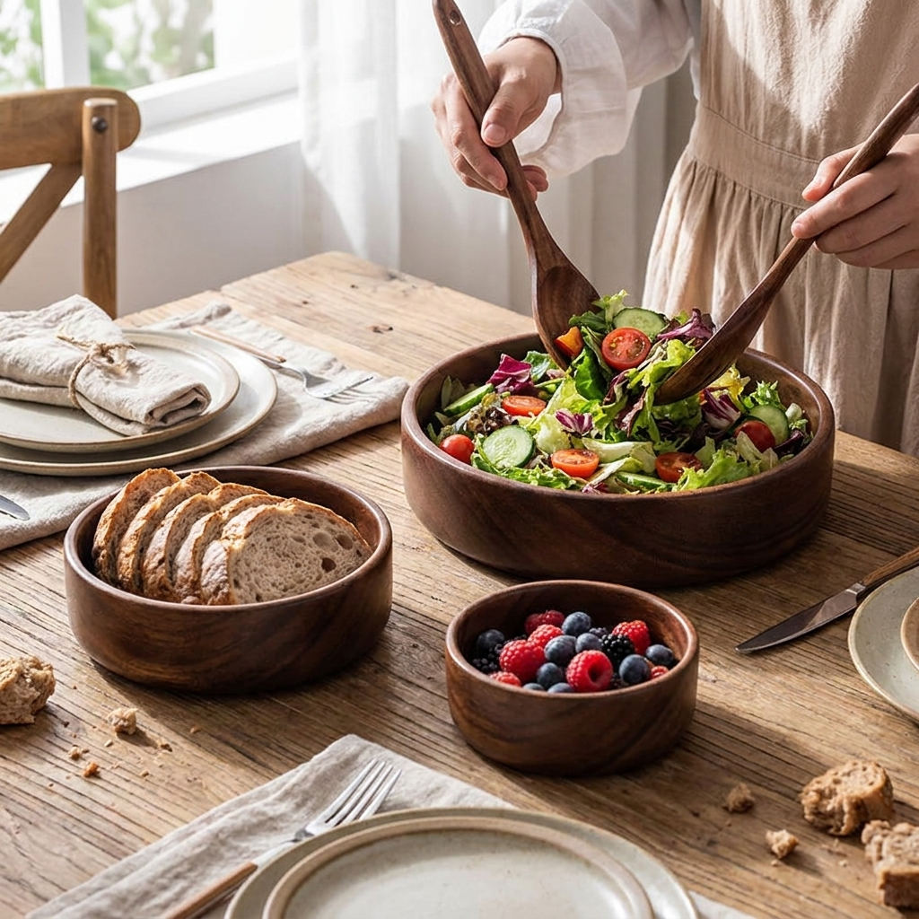 Wood Bowls For Food