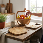 Folding Fruit Basket & Cutting Board