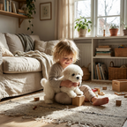 Realistic Plush Puppy Toy lifestyle