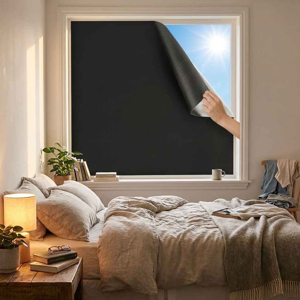 Blackout Window Cover lifestyle