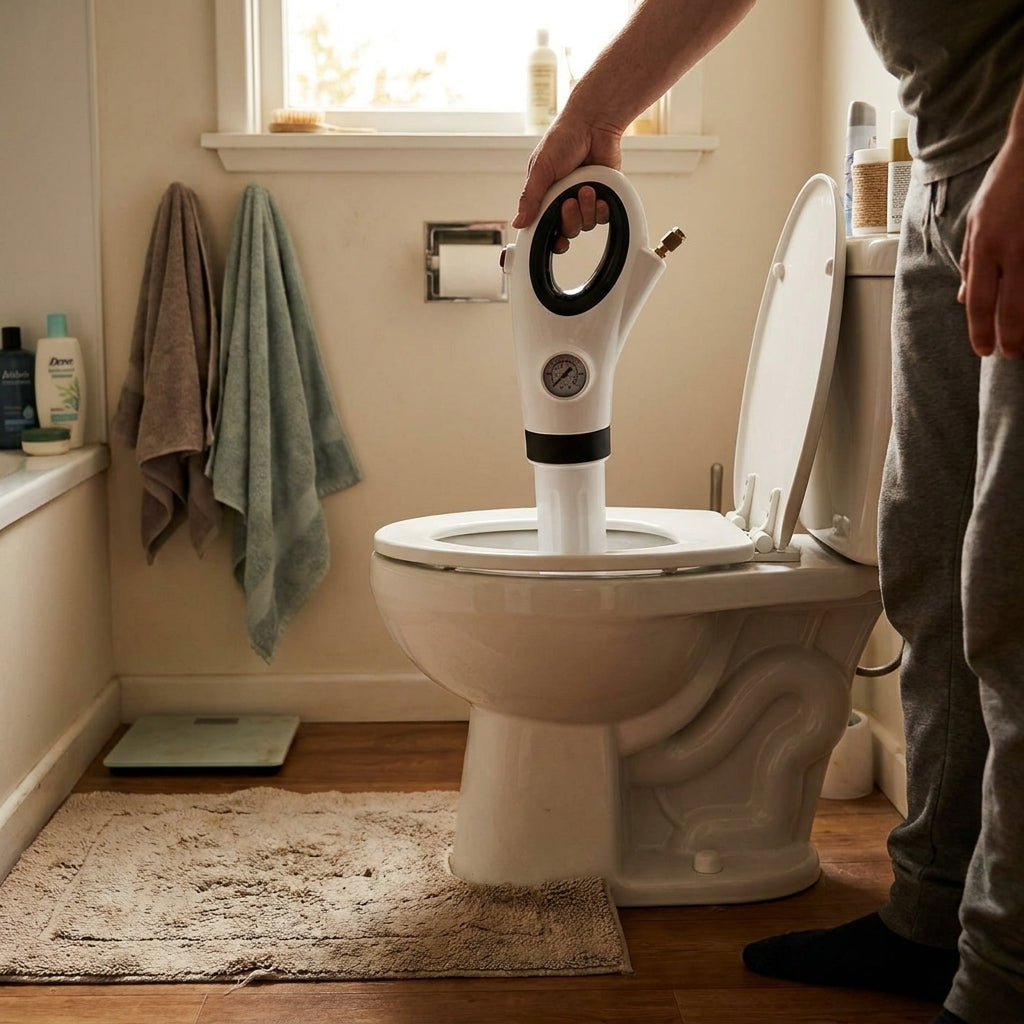High-Pressure Toilet Plunger lifestyle