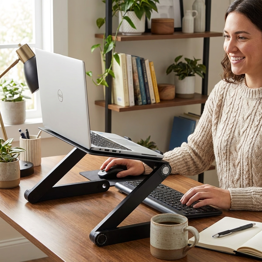 Adjustable Laptop Stand lifestyle