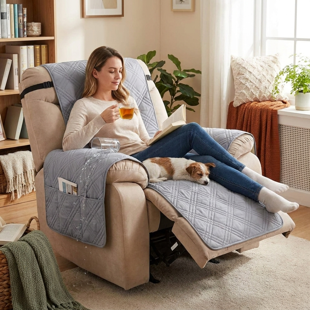 Waterproof Recliner Chair Covers lifestyle