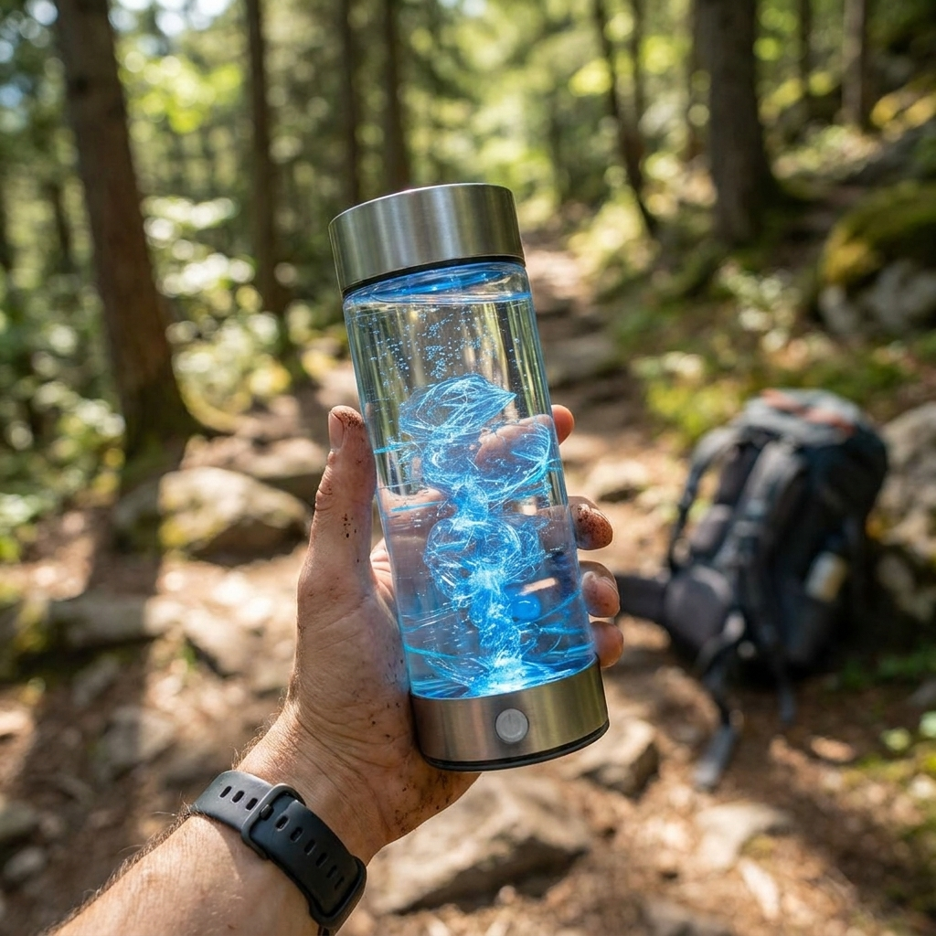 Hydrogen Water Bottle lifestyle