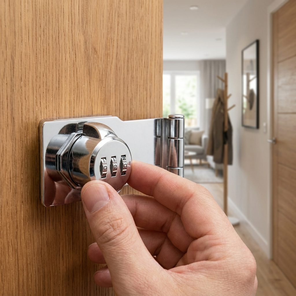 Combination Door Lock lifestyle