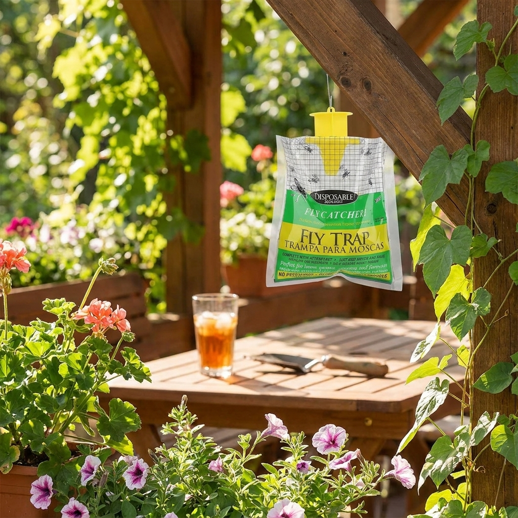 Eco Outdoor Fly Trap lifestyle