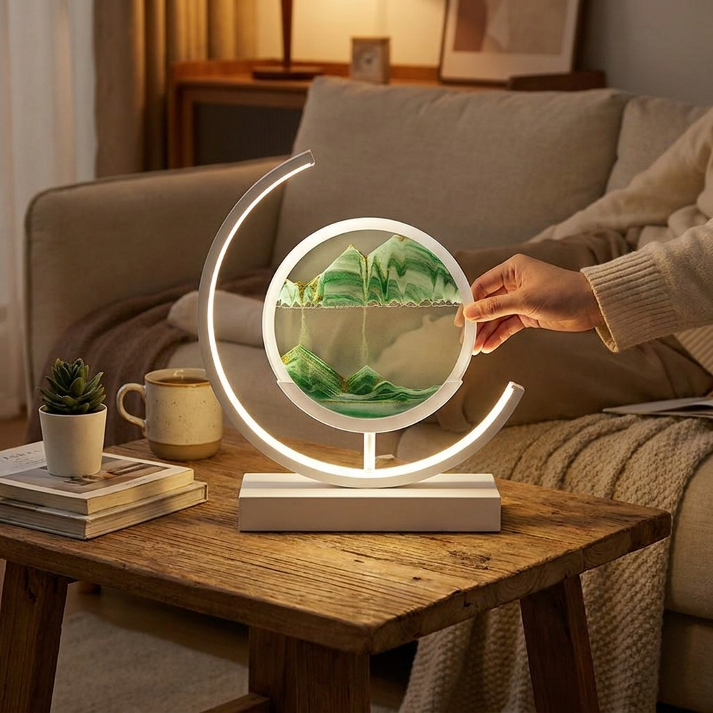 LED Sand Lampe