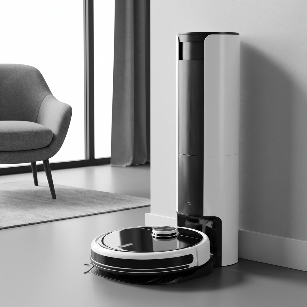 Saugroboter mit Absaugstation Premium