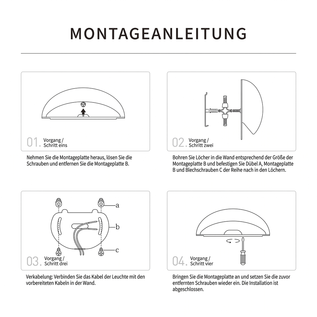 Montageanleitung