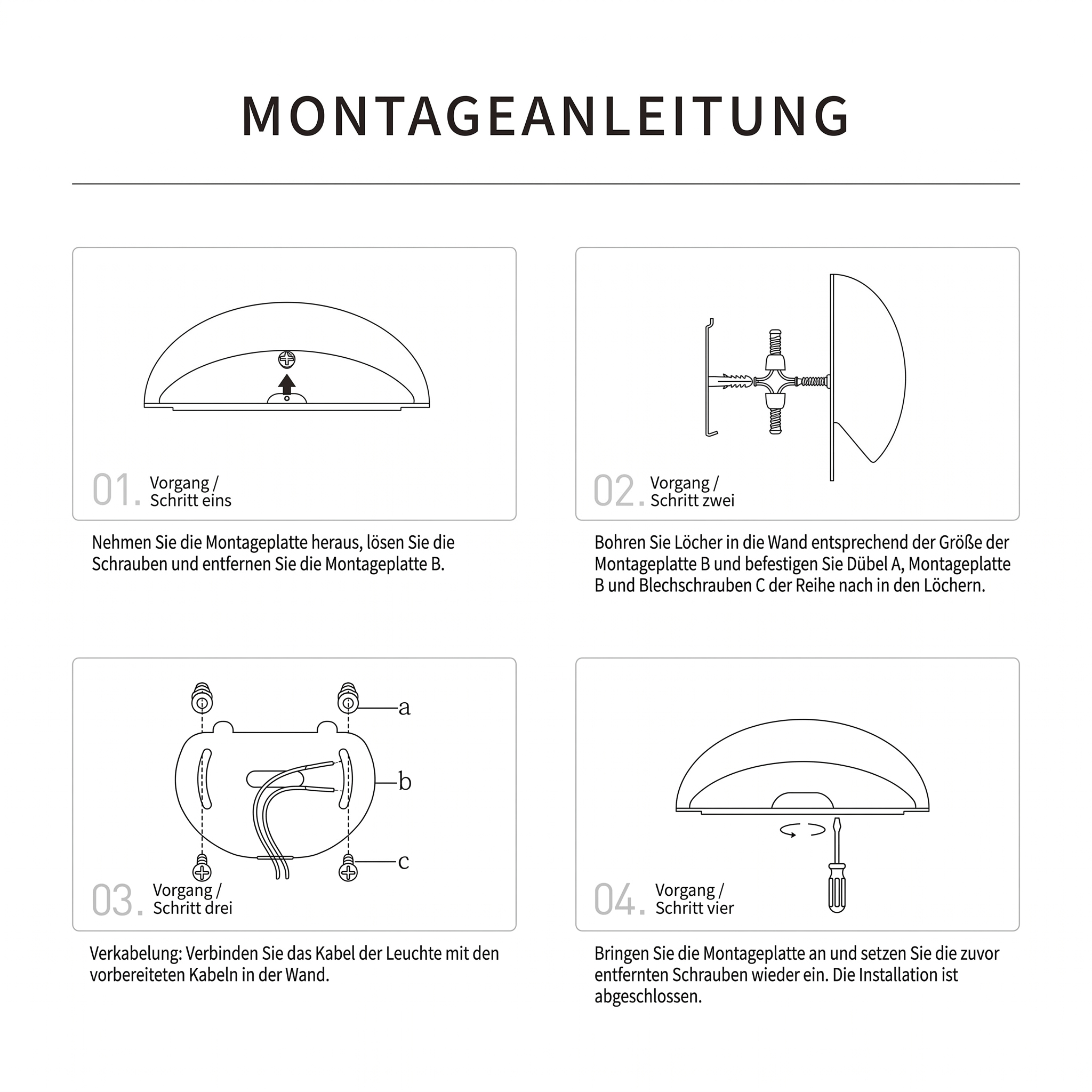 Montageanleitung
