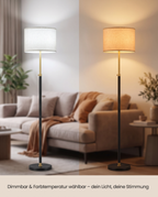 Dimmbare Farbtemperatur der VASAGLE Stehlampe