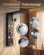 4 Funktionen Hydromassage Duschäule