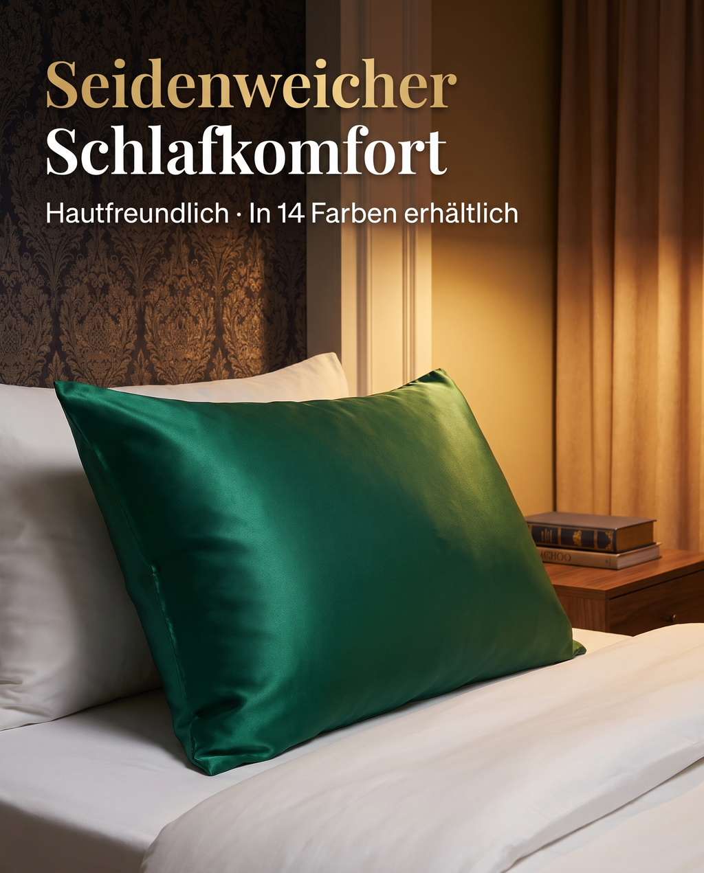 Seidenweicher Schlafkomfort Kissenbezug