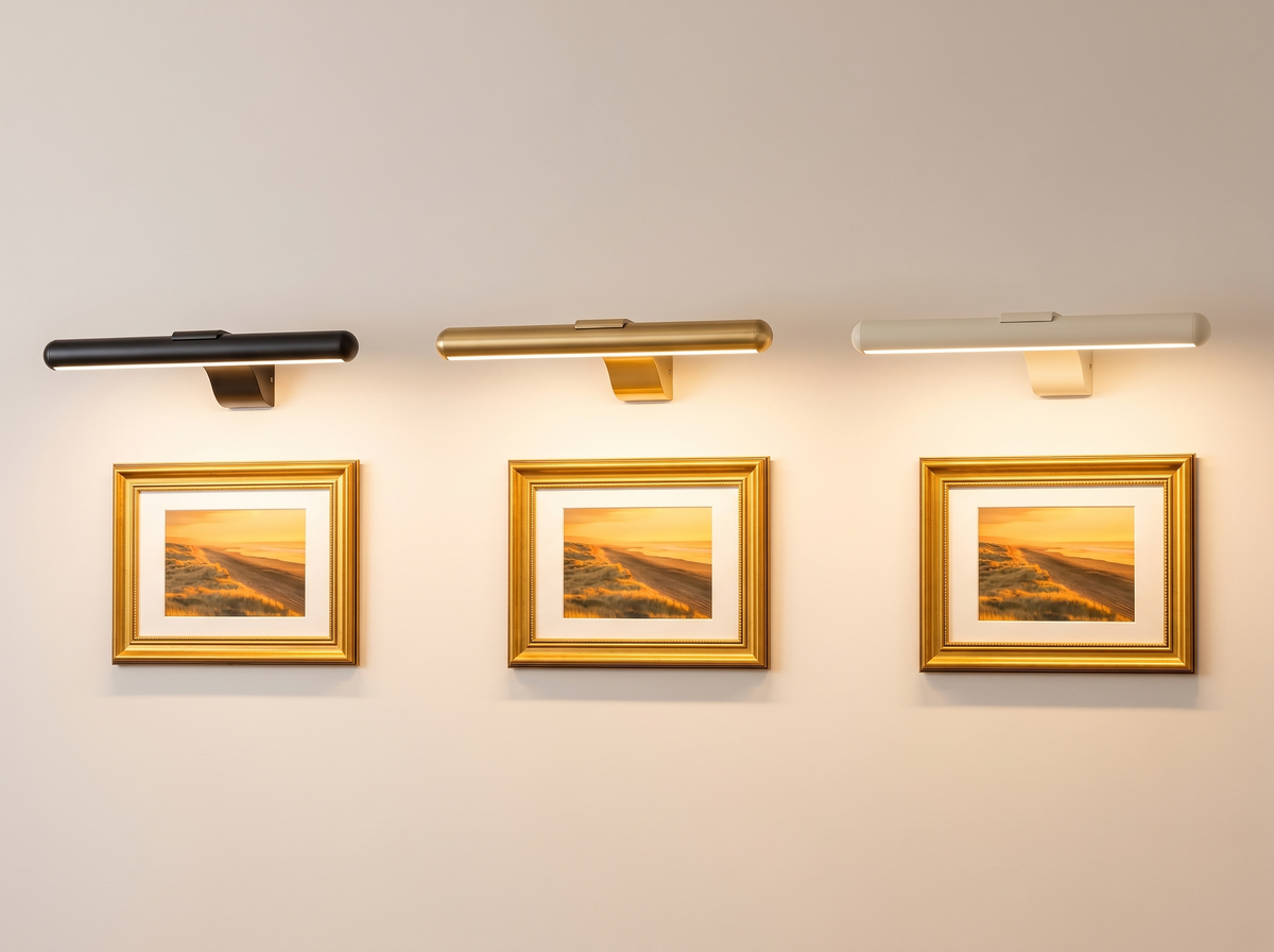 Kabellose LED Bilderleuchte – Akku Galerielicht & Gemäldebeleuchtung für Kunstwerke, Fotos & Diplome ohne Kabel, blendfrei