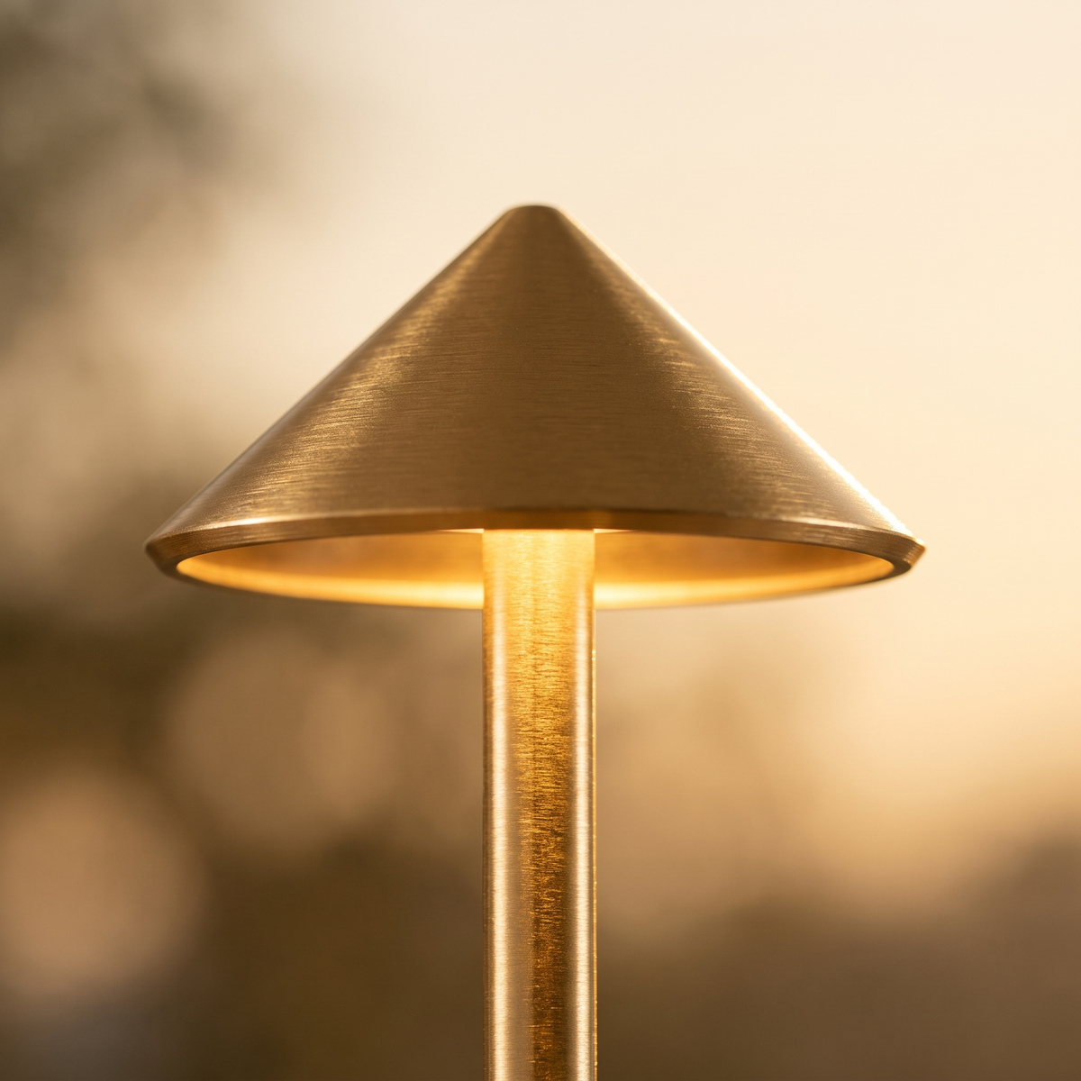 Kabellose LED Tischlampe Elegant – Akku Design-Tischleuchte für Wohnzimmer, Büro, Esstisch & Terrasse, dimmbares Ambientelicht ohne Kabel