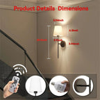 Kabellose Wandlampe Schlafzimmer Flur