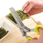 5-Klingen Salatschere Küche