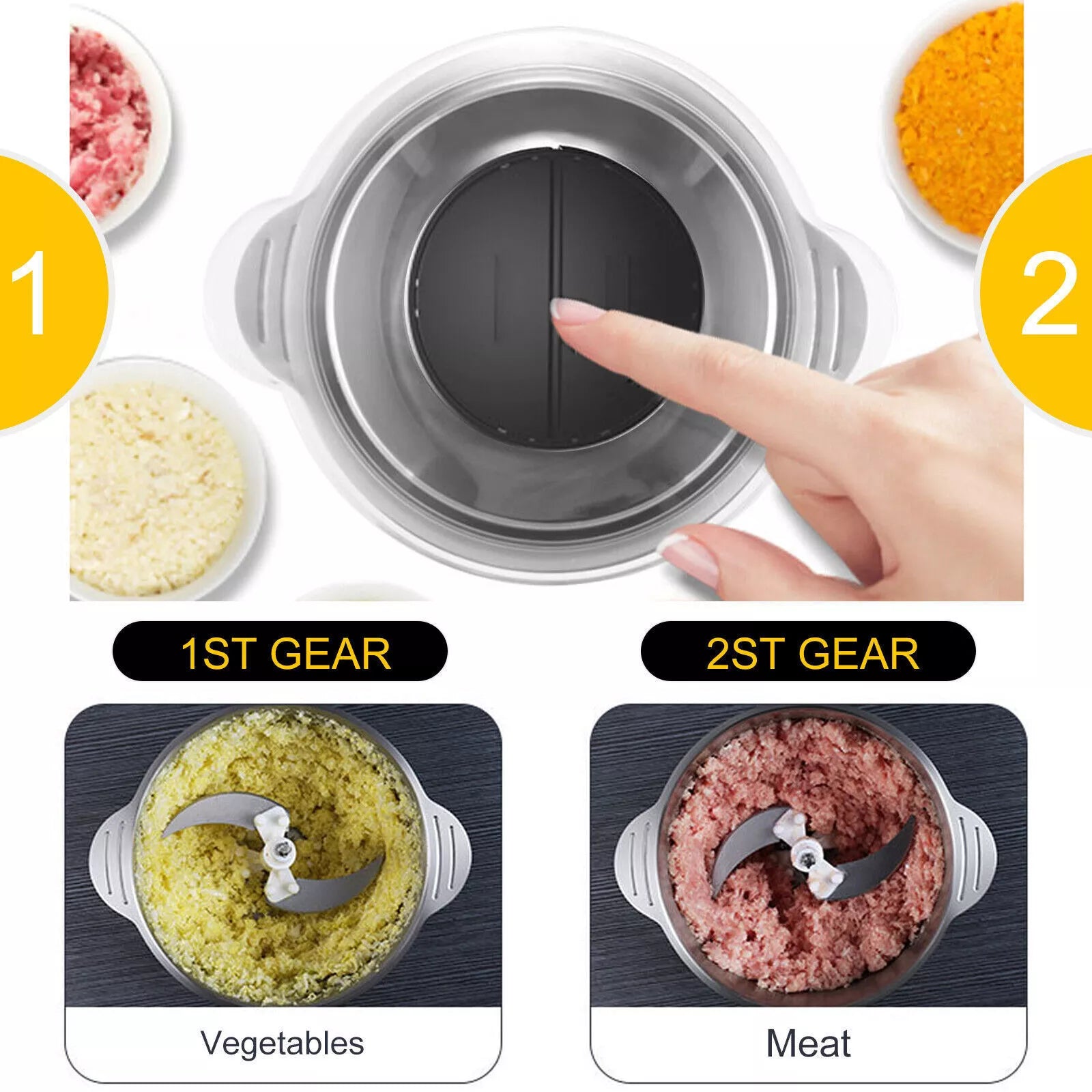 2L Food Chopper