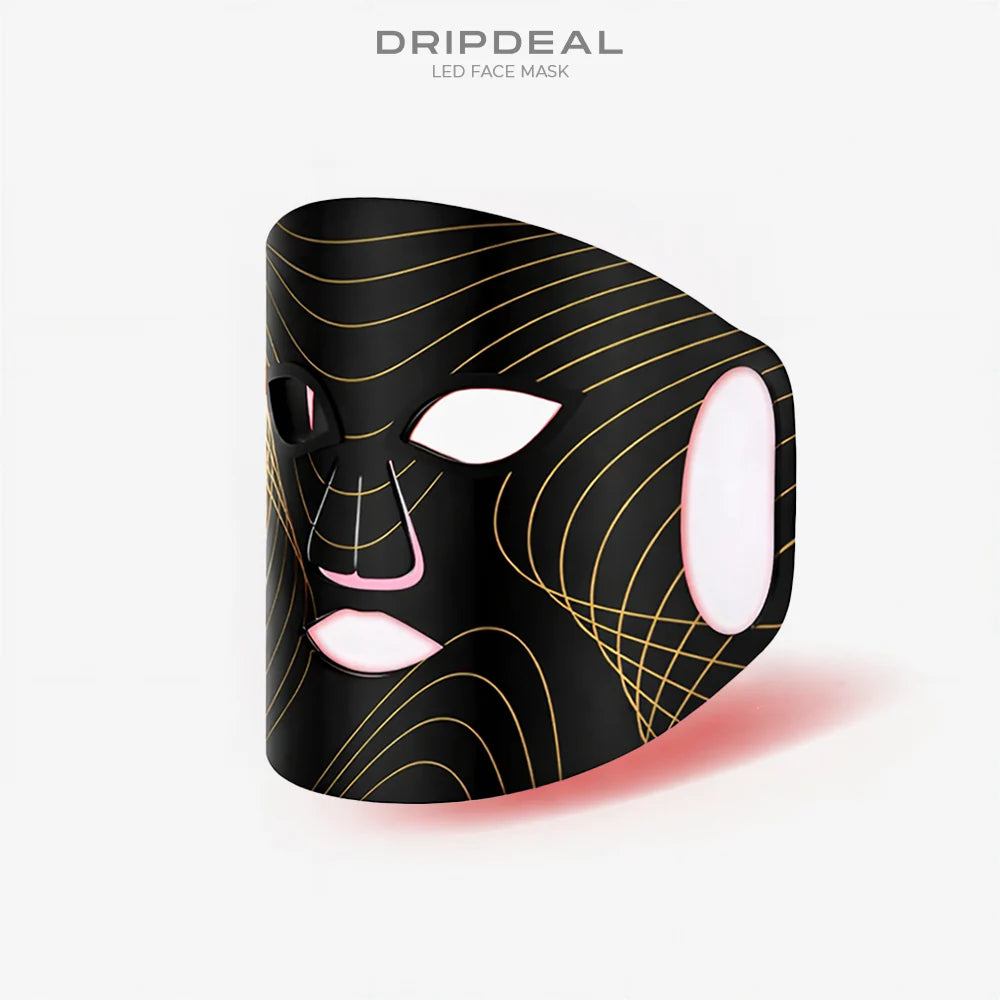 LED Gesichtsmaske – 8 Farben Lichttherapie