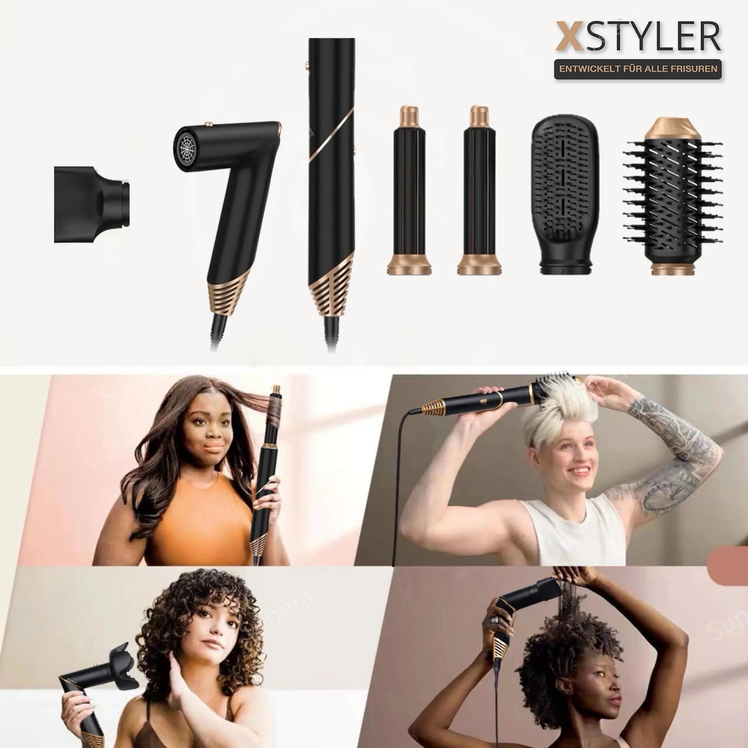 XStyler 5-in-1 Hairstyling Tool